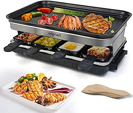 Raclette Grill con 8 Mini