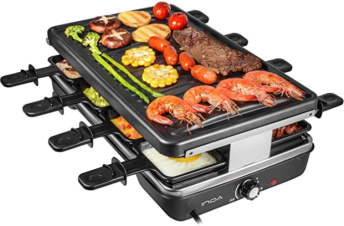 AONI Electrica Raclette Grill Parrilla