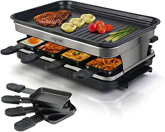 HengBO Raclette 8 Personas Parrilla
