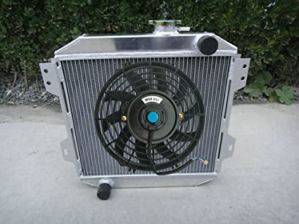 Radiador de aluminio + ventilador