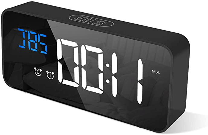 LATEC Reloj Despertador Digital, LED