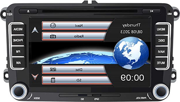 AWESAFE Radio Coche 7 Pulgadas con Pantalla Táctil 2 DIN para Volkswagen, Autoradio para VW Passat Transporter Polo Seat Altea Skoda Jetta Touran Caddy Sharan y Muchos Modelos de VW