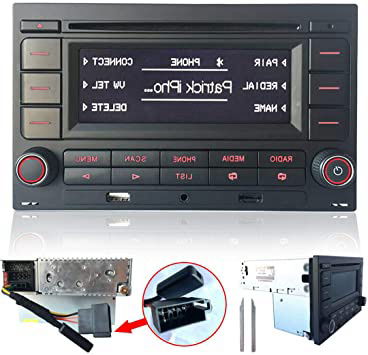 SCUMAXCON Radio de coche estéreo