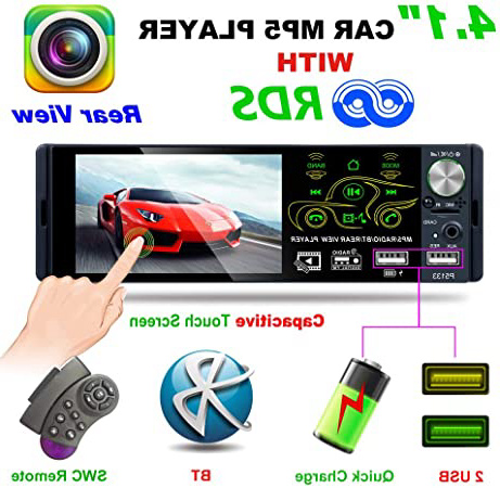 ATian Nuevo Autoradio Bluetooth con