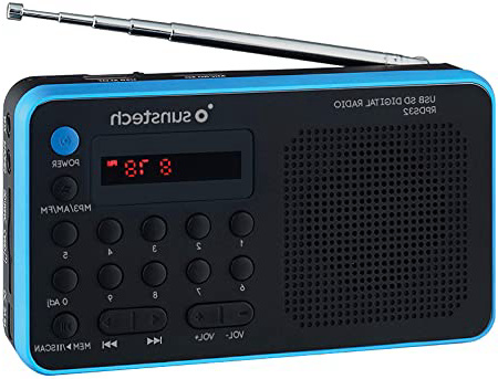 Sunstech RPDS32BL - Radio portátil