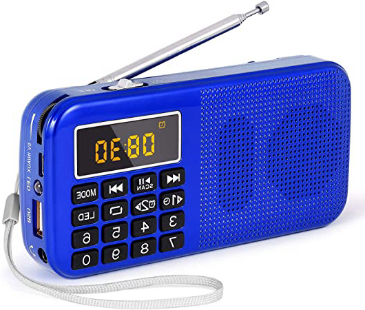 PRUNUS J-725 Radio Portatil Pequeña,