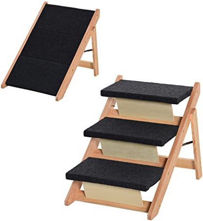 Pawhut Escalera de Madera para