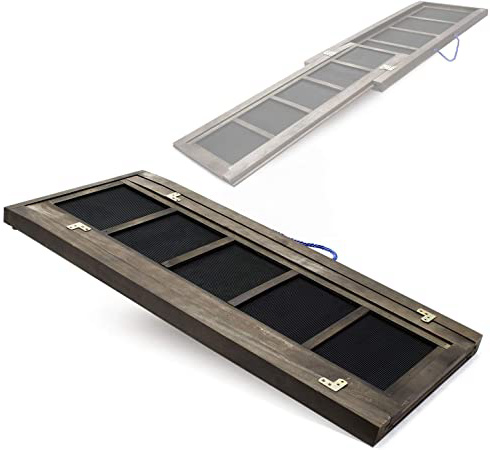 WilTec Rampa Perros telescópica Extensible