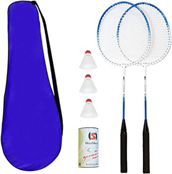 Set de bádminton de plumas