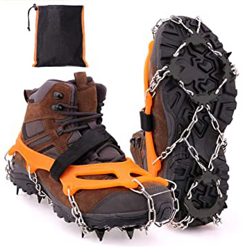 MIZOMOR Crampones Nieve Crampones Ligeros