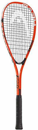 HEAD Cabeza Unisex Cyber Edge – Raqueta de Squash, Color Rojo/Negro, Talla única