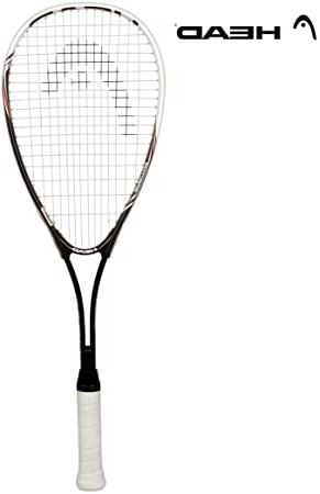 Head Nano Ti Spector 2.0 - Raqueta de squash, color negro y blanco