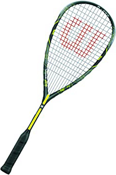 Wilson Raqueta de Squash, Force Team, Unisex, Peso en la Cabeza, Gris/Plateado, WRT911930