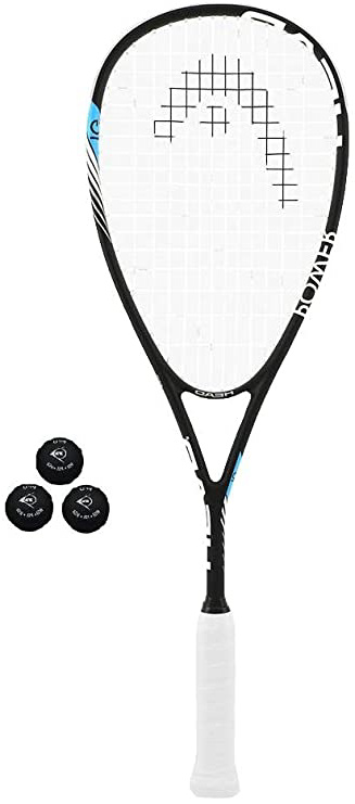 Head IG Power Raqueta de Squash + 3 Balls