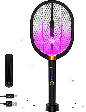 TLICLXY Raqueta Matamoscas Electrica, 3