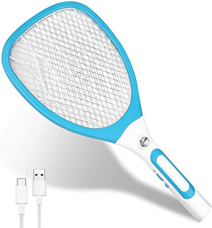 Nasharia Raqueta Mosquitos Recargable, Plagas