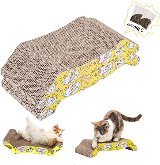 Los 10 mejores rascadores para gatos de carton que no te fallarán