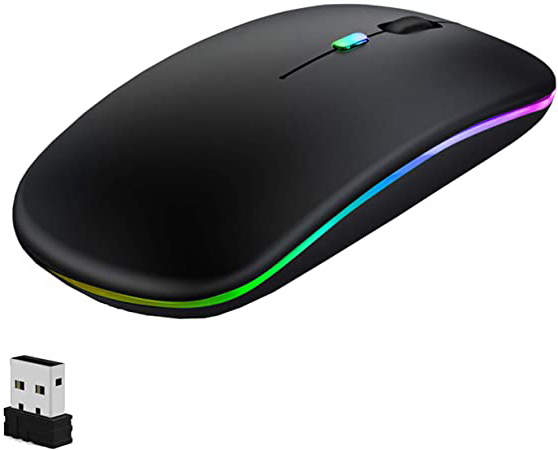 GeekerChip Raton Inalámbrico Bluetooth,Ratón Inalámbrico