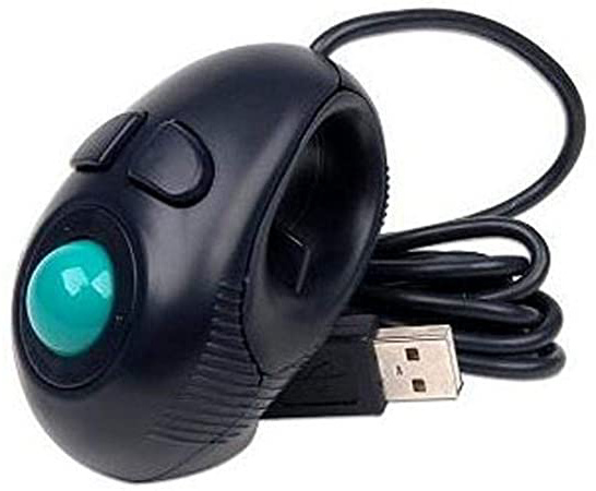 Zonfer Mini Portátil Trackball Mouse