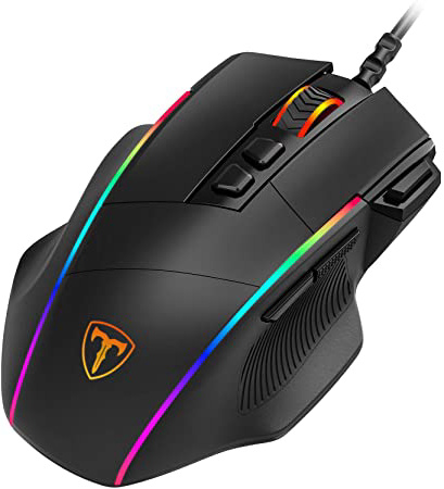PICTEK Ratón Gaming, Ratón RGB