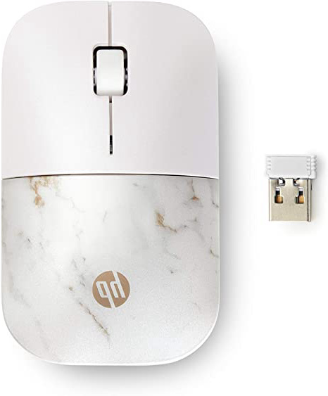 HP Z3700 - Ratón inalámbrico 1200 DPI, color mármol