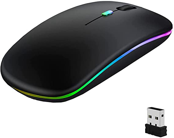 GeekerChip Ratón inalámbrico,Ratón 2.4G Inalámbrico