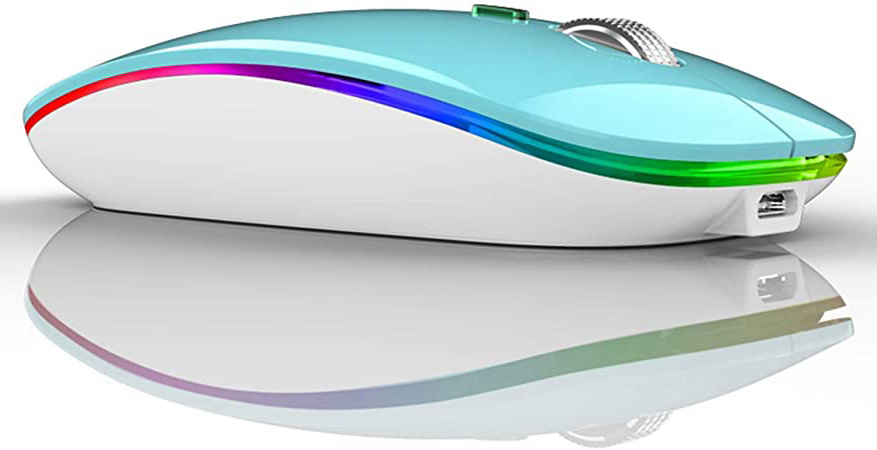 Uiosmuph U12 Ratón Inalámbrico Recargable,