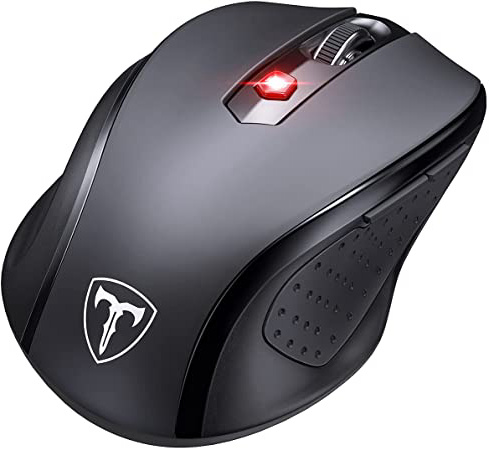 PONVIT Ratón Inalámbrico Mini,2400DPI, 5