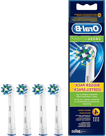 Oral-B CrossAction Pack, Cabezales 4