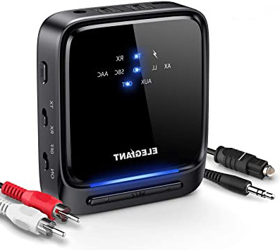 ELEGIANT Transmisor Bluetooth 5.0, Receptor
