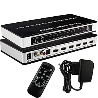 Conmutador hdmi 5x1 4K@30hz Selector