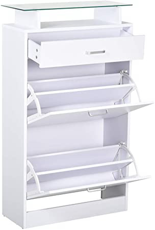 HOMCOM Organizador de Zapatos Multifuncional