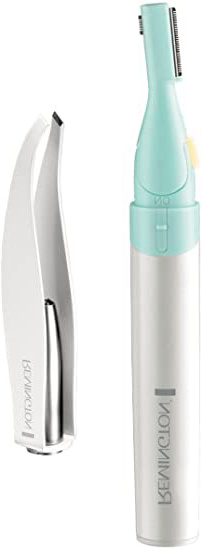 Remington Reveal MPT4000C - Recortador femenino, cabezal flexible con cuchillas duales para un corte preciso