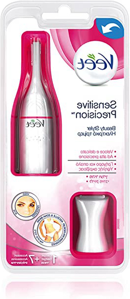 Dispositivo eléctrico para la depilación del rostro, axilas y zona bikini, Veet Sensitive Precision Beauty Styler