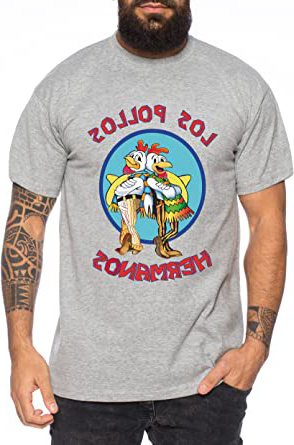 WhyKiki Los Pollos Camiseta de