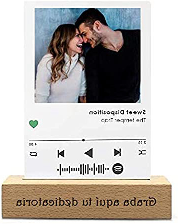 Placa Spotify Glass metacrilato o