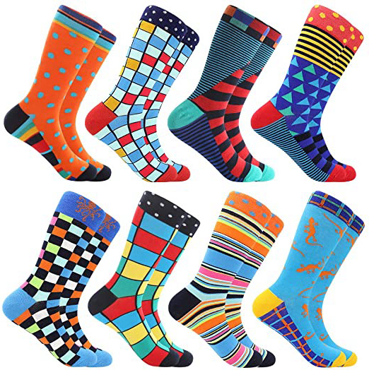 BONANGEL Calcetines Funky de los
