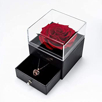 Sunia Preservada Real Rose Hecho