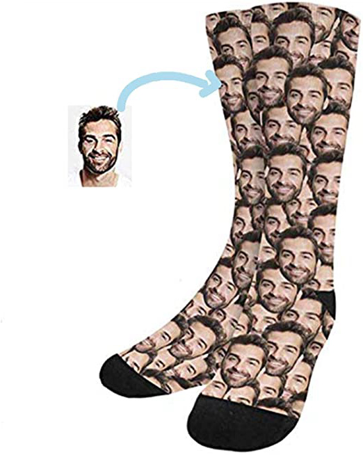 Calcetines Personalizados Con Cara -