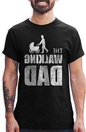 Shirtracer Camisetas Hombre The Walking Dad Regalo de cumpleaños para el Padre
