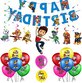 Globos Paw Dog Patrol Globos