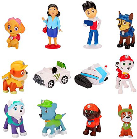 Adornos para Tartas de Patrulla