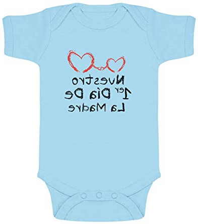 Body de Manga Corta para bebé mamá en Día de la Madre