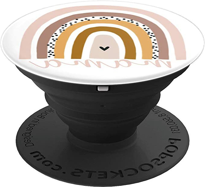 Mamá Arcoiris Regalo del Día de la Madre Nueva Mama PopSockets Agarre y Soporte para Teléfonos y Tabletas