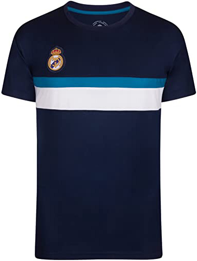 Real Madrid - Camiseta Oficial para Entrenamiento - para Hombre - Poliéster