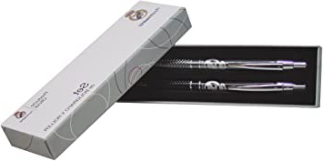Real Madrid SET-26-RM Set Bolígrafo y Roller Metal