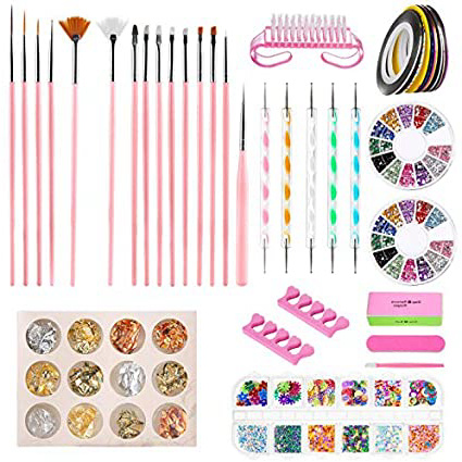 Kit de Accesorios Decoración Uñas