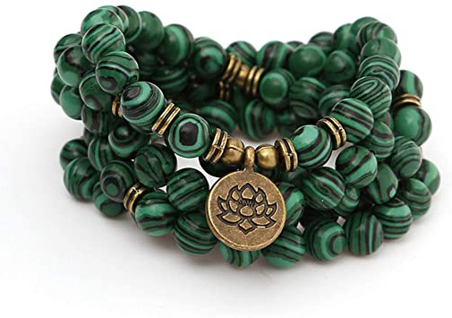 WANZIJING Pulsera de Cuentas, 108