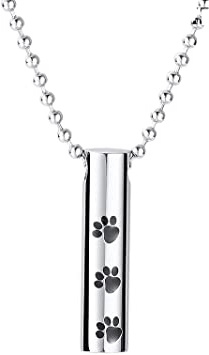 Collar Conmemorativo De Cenizas,Pet Paw