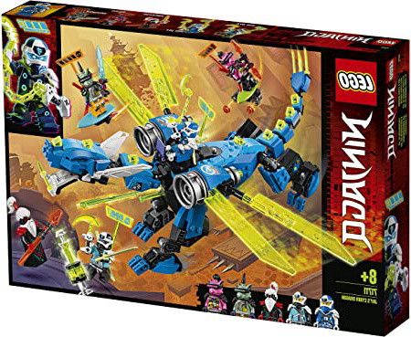 LEGO 71711 Ninjago Ciberdragón de Jay con